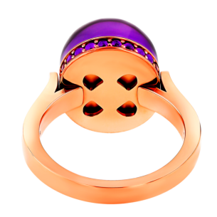 Dome Nobel Amethyst Ring 