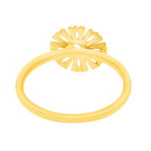 Farfasha Sunkiss Medium Arfaj Daisy Ring in 18K Yellow Gold 