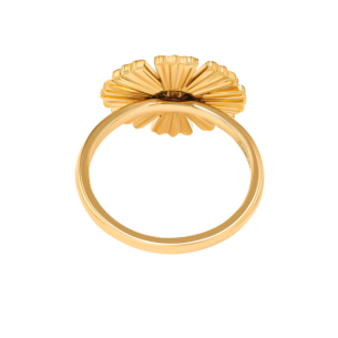 Farfasha Sunkiss Yellow Gold Ring with Pearl, Mother of Pearl and Diamond