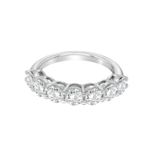 Gaia Eternity 2.45 Carat Lab-Grown Diamond Half Band 18K White Gold