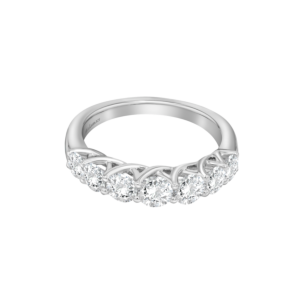 Gaia Eternity 1.4 Carat Lab-Grown Diamond Half Band 18K White Gold