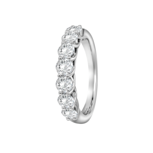 Gaia Eternity 1.5 Carat Lab-Grown Diamond Half Band 18K White Gold