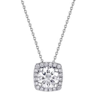 Gaia Revelation 18k White Gold Diamond Necklace