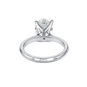 Gaia Brilliant Diamond Ring in 18k White Gold