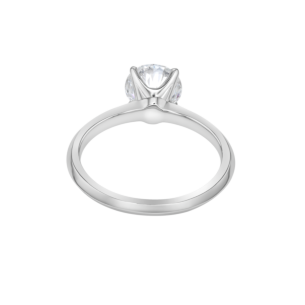 Gaia Brilliant 1.5 Carat Lab-Grown Diamond EngagementRing 18K White Gold 