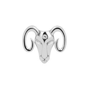 Djula Astro Aries Piercing in 18k White Gold