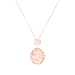 Jal Shining Waves 18K Rose Gold Pendant