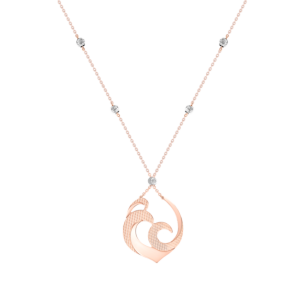 Jal Auric Water 18K Rose Gold Pendant