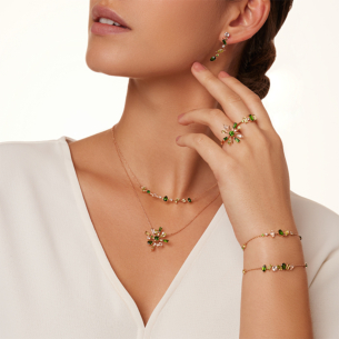 Fireworks Fiesta Diamond and Precious Gem Ring in 18k Rose Gold
