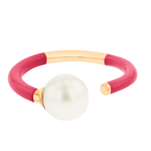 Kiku Glow Neon Freshwater Pearl Ring