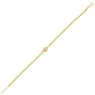 Kiku Glow Luna 18k Gold Freshwater Pearl Bracelet