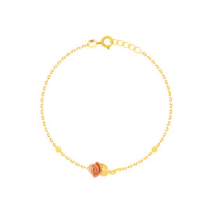 LaNature Rose 18k Yellow and Rose Gold Bracelet