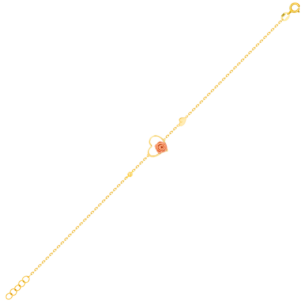 LaNature Rose 18k Yellow and Rose Gold Bracelet