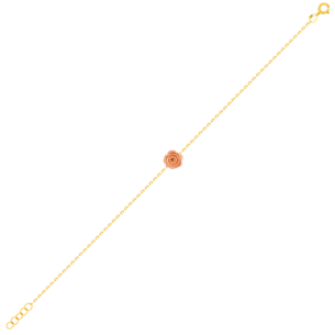 LaNature Rose 18k Yellow and Rose Gold Bracelet