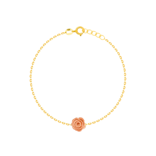 LaNature Rose 18k Yellow and Rose Gold Bracelet