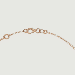 Links 18k Rose Gold Diamond Bracelet