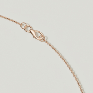 Links 18k Rose Gold Diamond Necklace