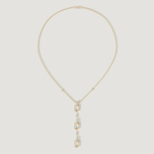Links 18k Yellow Gold Diamond Necklace