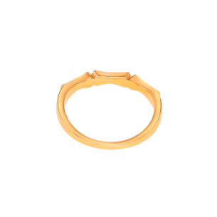 Links Stackable Diamond Ring 18K Yellow Gold