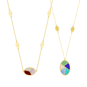 Mother Daughter 2 Amelia Necklace Set