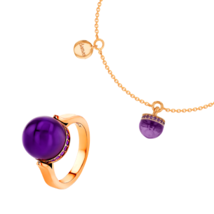 Dome Ring and Bracelet Set