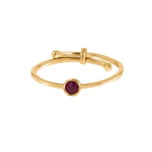 Children's Jewellery Ara Garnet January Birthstone Ring    