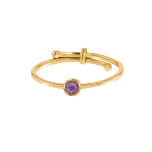 Children's Jewellery Ara Amethyst February Birthstone Ring        