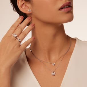 Flora Diamond Earrings