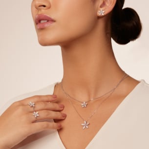 Flora Diamond Earrings