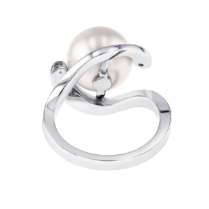 Orana Wave Austrailian pearl ring in 18K  gold 