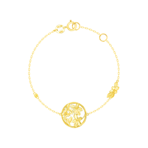 Paradise Light Weight Bracelet In 18K Yellow Gold