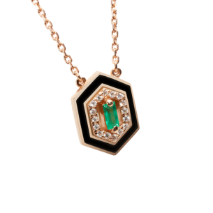 Djula Precieuse Hexagonal Necklace