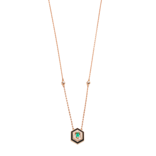 Djula Precieuse Hexagonal Necklace