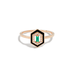 Djula Precieuse Hexagonal Ring