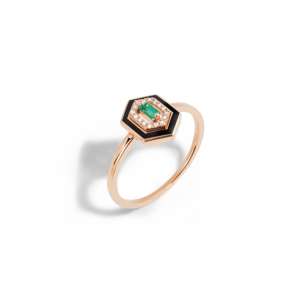 Djula Precieuse Hexagonal Ring