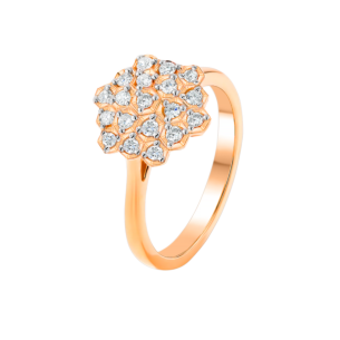 Pyramid Ring 18K Rose Gold 