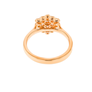 Pyramid Ring 18K Rose Gold 