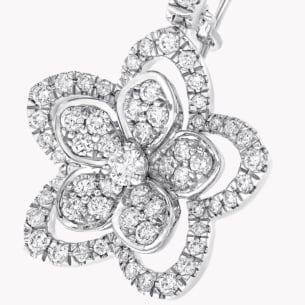 Graff Wild Flower Diamond Earrings