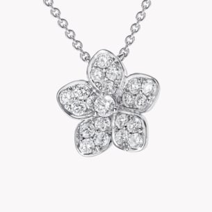 Graff Wild Flower Diamond Pendant 