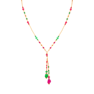 Rangoli Twist 22k Yellow Gold Gleam of Joy Necklace