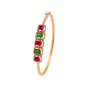 Rangoli Bangle in 22K Gold