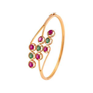 Rangoli Bangle in 22K Gold