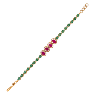 Rangoli Bracelet in 22K Gold