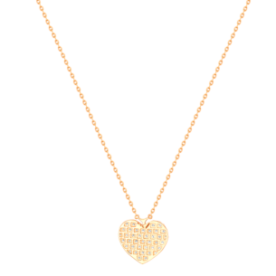 Damas Valentine's Day Collection Necklace In 18K Rose Gold Featuring Diamonds