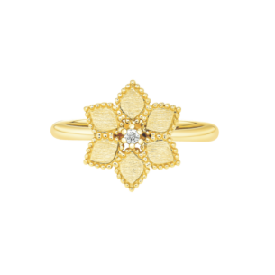 Stella D'Oro 18K Yellow Gold Diamond Ring