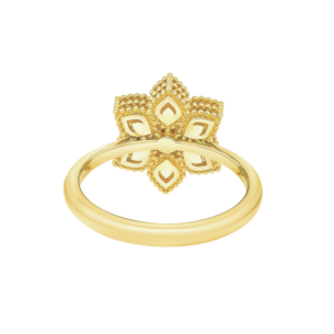 Stella D'Oro 18K Yellow Gold Diamond Ring