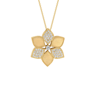 Stella D'Oro 18K Yellow Gold Diamond Necklace