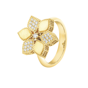 Stella D'Oro 18K Yellow Gold Diamond Ring