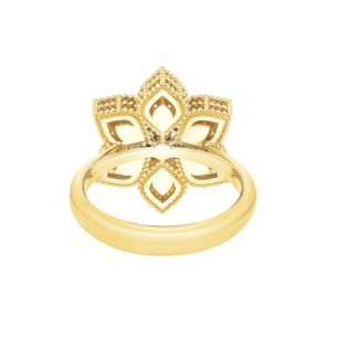 Stella D'Oro 18K Yellow Gold Diamond Ring