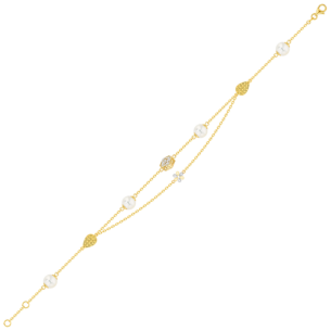 Kiku Trendy Freshwater Pearl Anklet